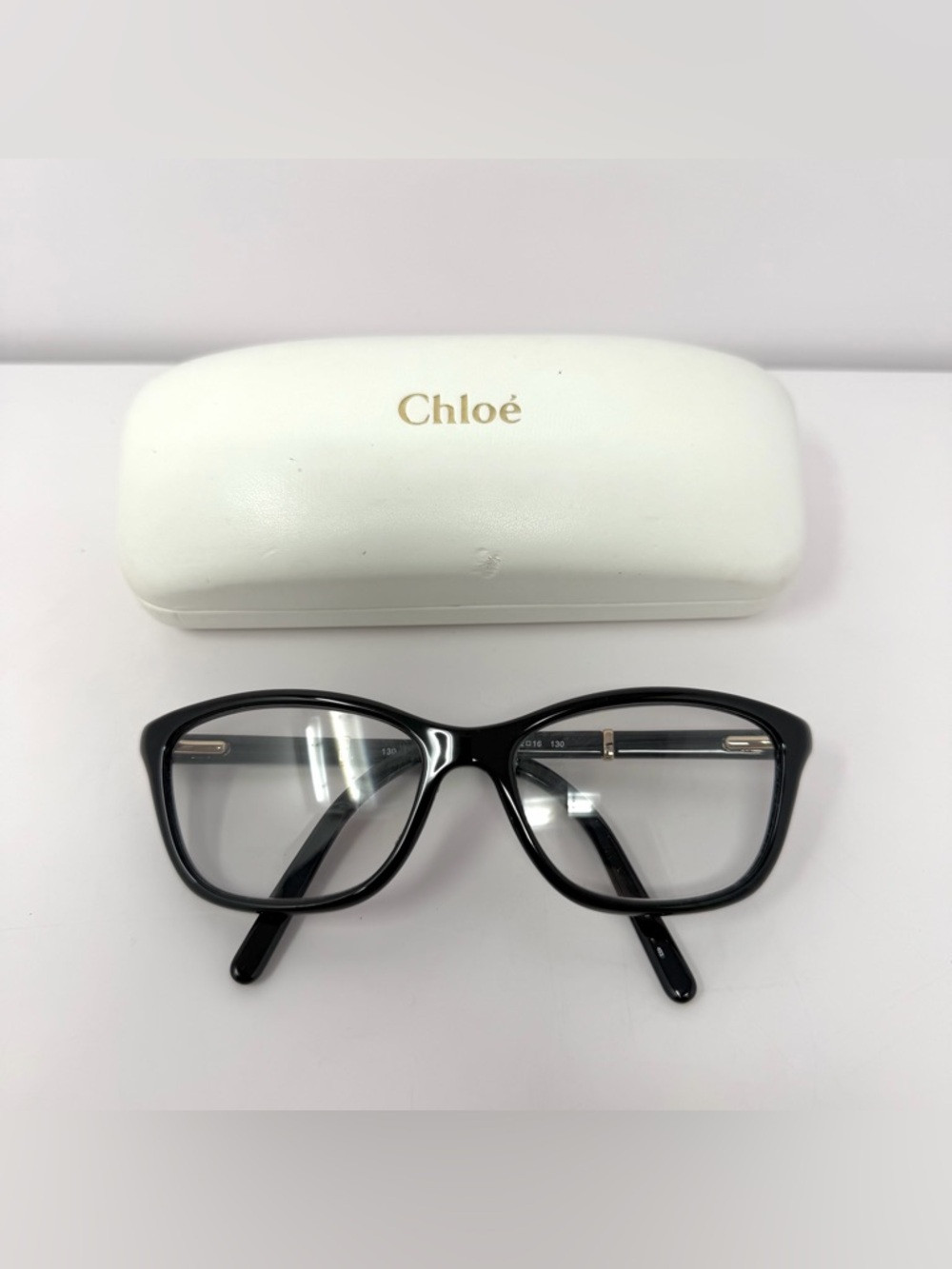 Chloe CE2639 Modern Cat Eye Black Eye Glasses / Sunglasses Frames Only NO Lenses